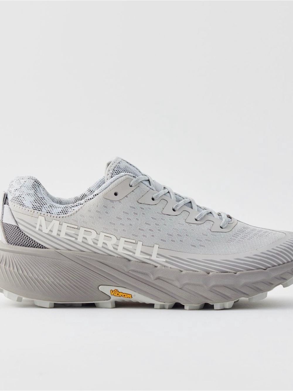 Merrell Agility Peak 5 Light Gray Trail Runner